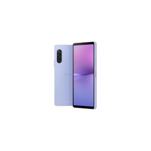 Sony XPERIA 10 V - 5G smartphone - dual-SIM - RAM 6 GB / Intern hukommelse 128 GB - microSD slot - OLED-skærm - 6 - 2520 x 1080 pixels (60 Hz) - 3x bagkamera 48 MP, 8 MP, 8 MP - front camera 8 MP - lavendel