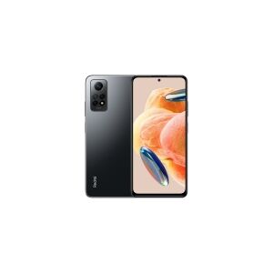 Xiaomi Redmi Note 12 Pro - 4G smartphone - dual-SIM - RAM 6 GB / Intern hukommelse 128 GB - microSD slot - OLED-skærm - 6.67 - 2400 x 1080 pixels (120 Hz) - 4x bagkameraer 108 MP, 8 MP, 2 MP, 2 MP - front camera 16 MP - grafitgrå