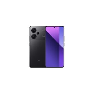 Xiaomi Redmi Note 13 Pro+ - 5G smartphone - dual-SIM - RAM 12 GB / Intern hukommelse 512 GB - OLED-skærm - 6.67 - 2712 x 1220 pixels (120 Hz) - 3x bagkamera 200 MP, 8 MP, 2 MP - front camera 16 MP - midnat sort