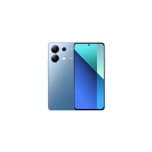 Xiaomi Redmi Note 13 - 4G smartphone - dual-SIM - RAM 6 GB / Intern hukommelse 128 GB - microSD slot - OLED-skærm - 6.67 - 2400 x 1080 pixels (120 Hz) - 3x bagkamera 108 MP, 8 MP, 2 MP - front camera 16 MP - isblå