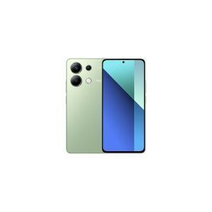 Xiaomi Redmi Note 13 - 4G smartphone - dual-SIM - RAM 6 GB / Intern hukommelse 128 GB - microSD slot - OLED-skærm - 6.67 - 2400 x 1080 pixels (120 Hz) - 3x bagkamera 108 MP, 8 MP, 2 MP - front camera 16 MP - myrtegrøn