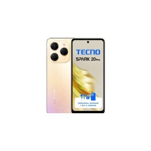 Tecno Spark 20 Pro 8/256GB Smartphone Gul (KJ6_256+8_SB)