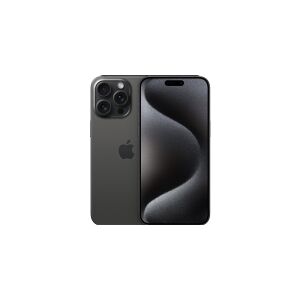 Apple iPhone 15 Pro Max , 17 cm (6.7), 2796 x 1290 pixel, 1 TB, 48 MP, iOS 17, Titanium, Sort