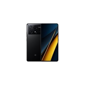 Xiaomi POCO X6 Pro - 5G smartphone - dual-SIM - RAM 8 GB / Intern hukommelse 256 GB - OLED-skærm - 6.67 - 2712 x 1220 pixels (120 Hz) - 3x bagkamera 64 MP, 8 MP, 2 MP - front camera 16 MP - sort