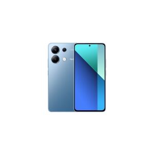 Xiaomi Redmi Note 13 - 4G smartphone - dual-SIM - RAM 6 GB / Intern hukommelse 128 GB - microSD slot - OLED-skærm - 6.67 - 2400 x 1080 pixels (120 Hz) - 3x bagkamera 108 MP, 8 MP, 2 MP - front camera 16 MP - isblå