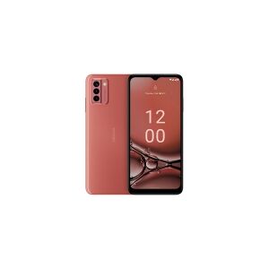 Nokia G22 - 4G smartphone - dual-SIM - RAM 6 GB / Intern hukommelse 256 GB - microSD slot - 6.52 - 1200 x 720 pixels (90 Hz) - 3x bagkamera 50 MP, 2 MP, 2 MP - front camera 8 MP - so peach