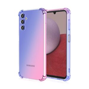 Floveme Samsung Galaxy A54 5G - Stilfuldt beskyttende silikonecover Blue