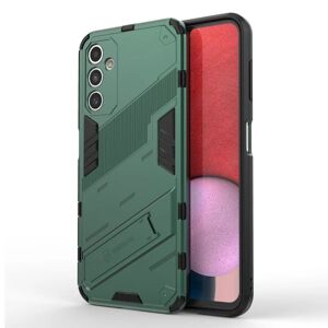 SKALO Samsung A14 4G/5G Hybrid BIBERCAS Cover - Grøn Green