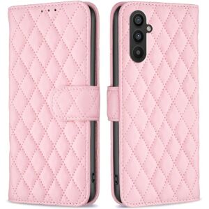 SKALO Samsung A25 5G BINFEN COLOR Quiltet Pung - Pink Pink