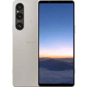 Sony Xperia 1 V 5g-Telefon, 256/12 Gb, Sølv