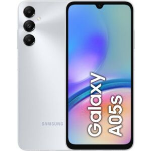 Samsung Galaxy A05s-Telefon, 64/4 Gb, Sølv