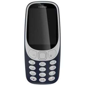 Nokia 3310 - Grundlæggende Mobiltelefon Med Dual-Sim, Mørkeblå