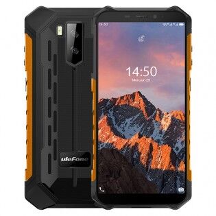 Ulefone Armor X5 Pro, stødsikker telefon med Android 10 - Rød