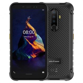 Ulefone Armor X8 stødsikker telefon - Sort & Gul