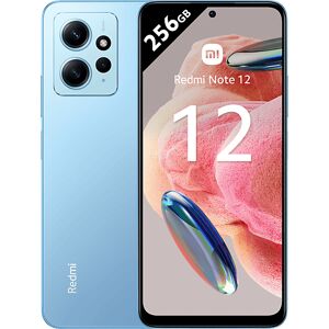 Móvil - Xiaomi Redmi Note 12, Azul, 256 GB, 8 GB RAM, 6.67" AMOLED FHD+ 120Hz, Qualcomm Snapdragon® 680 2,4 Ghz, 5000 mAh, Android