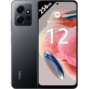 Móvil - Xiaomi Redmi Note 12, Gris, 256 GB, 8 GB RAM, 6.67" AMOLED FHD+ 120Hz, Qualcomm Snapdragon® 680 2,4 Ghz, 5000 mAh, Android