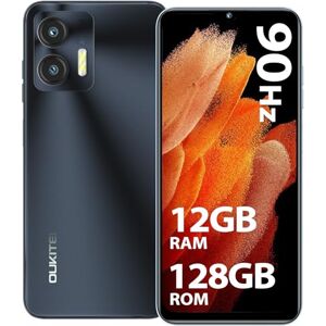 OUKITEL C32 Teléfono Móvil Libres(2023), 6.52 Pantalla,13GB RAM+128GB ROM  (1TB Ampliables),Android 12 Octa Cores Móvils,5150mAh Battery,Cámara 20MP,  4G Dual SIM Smartphone,Face ID/GPS/OTG por 99,99€