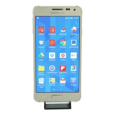 Samsung Galaxy Alpha 32GB dorado hielo - Reacondicionado: buen estado   30 meses de garantía   Envío gratuito