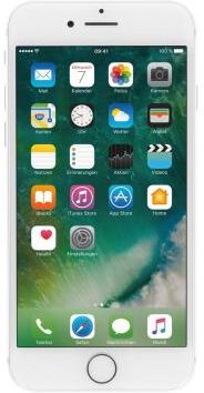 Apple iPhone 7 128 GB plateado - Reacondicionado: buen estado   30 meses de garantía   Envío gratuito