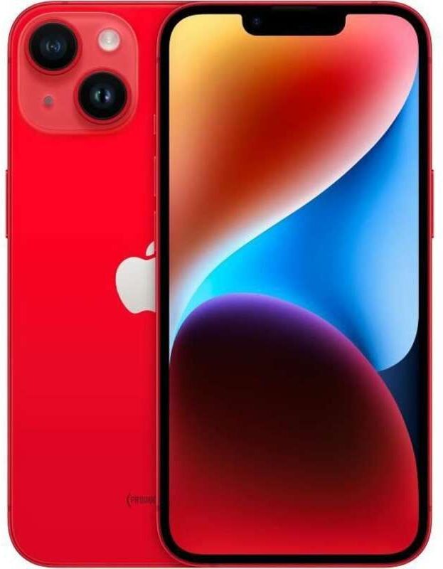 Smartphone Apple iPhone 14 6,1" 3840 x 2160 px 5G Rojo A15 512 GB 512 GB