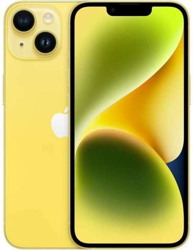 Smartphone Apple Iphone 14 Amarillo 512 MB RAM A15 512 GB