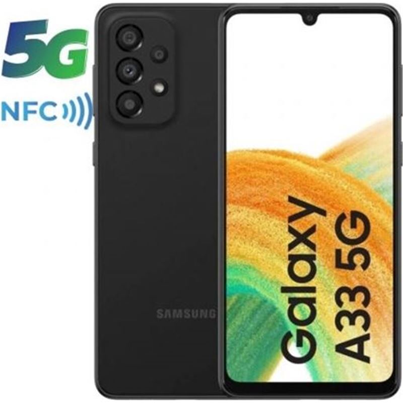 Samsung sm-a336bzkgeub smartphone galaxy a33 5g 6/128 black