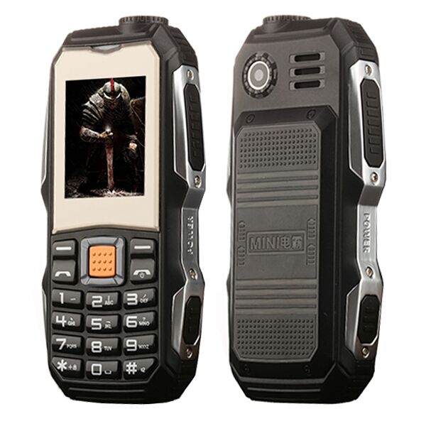 Tarvike L9 Triple erittäin kestävä puhelin, Dual SIM:llä (Musta)