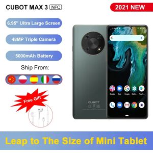 Cubot Max 3 (2021) Smartphone debloque 4G  Ecran 6.95 grande schermo intero  Android 11 Telephone