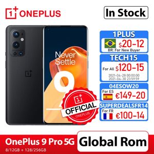 OnePlus Smartphone 9 Pro 5G  version globale  8 Go de RAM  128 Go de ROM  processeur Snapdragon 888