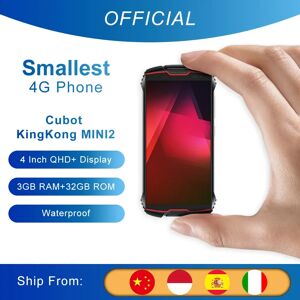 Cubot KingKong MINI2 4"QHD+ écran Petit smartphone téléphone robuste étanche 3000mAh 4G LTE dual-sim - Publicité