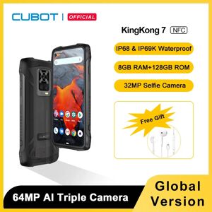 Cubot KingKong 7  Telephone Portable Incassable  8Go+128Go  triple camera 64MP  camera frontale