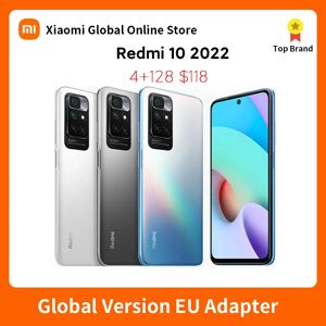 Xiaomi – Smartphone Redmi 10  Version globale  quad caméra AI 50mp  écran 90Hz FHD  MediaTek Helio - Publicité
