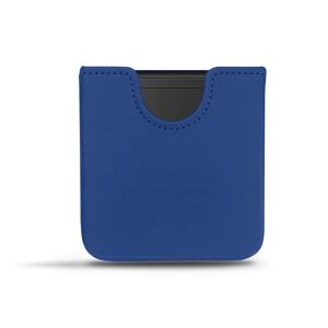 Noreve Pochette cuir Samsung Galaxy Z Flip Évolution Bleu Océan PU