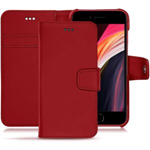 Noreve Housse cuir Apple iPhone SE (2020/2022) Évolution Rouge PU