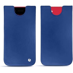 Noreve Pochette cuir Apple iPhone SE (2020/2022) Perpétuelle Bleu océan