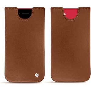 Noreve Pochette cuir Apple iPhone SE (2020/2022) Perpétuelle Marron