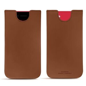 Noreve Pochette cuir Apple iPhone SE (2020/2022) Évolution Marron PU