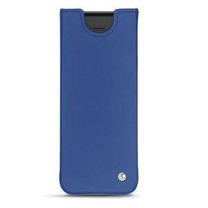 Noreve Pochette cuir Samsung Galaxy Z Fold2 / Fold3 Perpétuelle Bleu océan