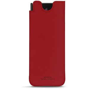 Noreve Pochette cuir Samsung Galaxy Z Fold3 Évolution Rouge PU