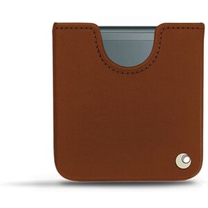 Noreve Pochette cuir Samsung Galaxy Z Flip3 Perpétuelle Marron