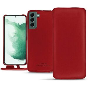 Noreve Housse cuir Samsung Galaxy S22+ Évolution Rouge PU