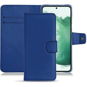 Noreve Housse cuir Samsung Galaxy S22+ Évolution Bleu Océan PU