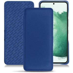 Noreve Housse cuir Samsung Galaxy S22+ Évolution Bleu Océan PU