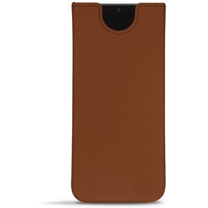 Noreve Pochette cuir Samsung Galaxy S22 Évolution Marron PU