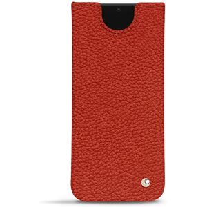 Noreve Pochette cuir Samsung Galaxy S22 Ultra Ambition Papaye