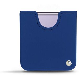 Noreve Pochette cuir Samsung Galaxy Z Flip4 Perpétuelle Bleu océan