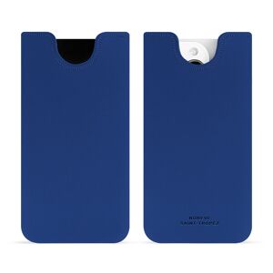 Noreve Pochette cuir Apple iPhone 15 Pro Évolution Bleu Océan PU