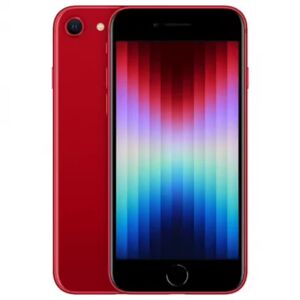 Apple - iPhone SE 3 (2022) - 128 Go - Reconditionné - Parfait état - Rouge - Publicité