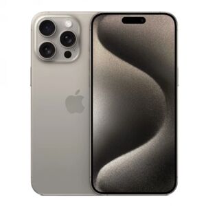 Apple - Iphone 15 Pro Max - 256 Go - Reconditionné - Premium - Titane Naturel - Publicité