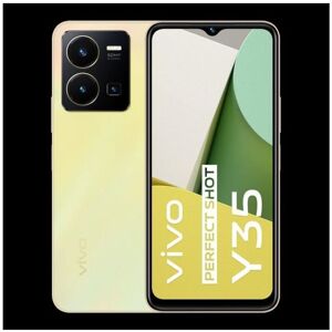 Vivo Y35 8 Go, 256 Go, Dawn Or, débloqué - Reconditionné - Publicité